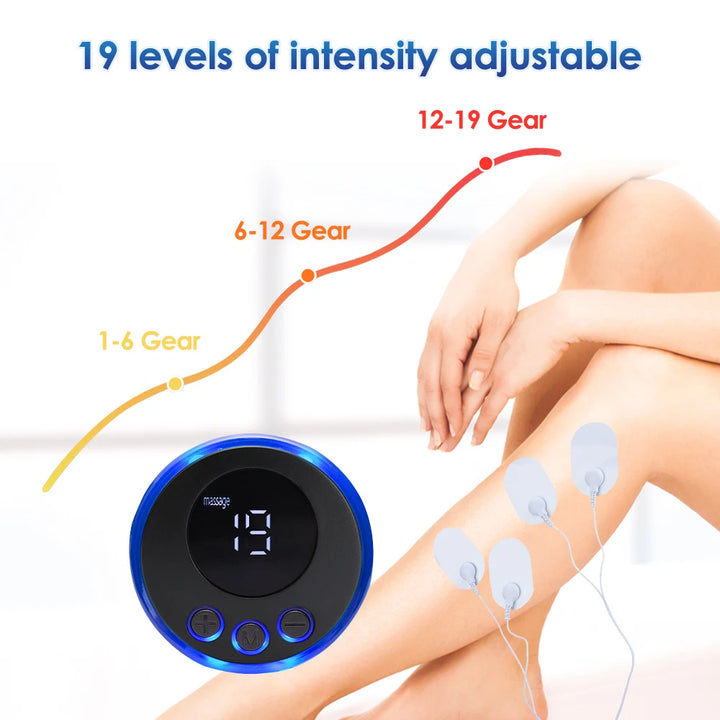 Mini-Puls-Massagegerät Elektrische Fernbedienung 8 Modus 19