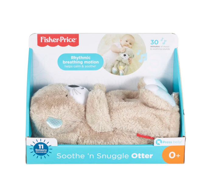 Fisher-Price Schlummer-Otter Plüsch-Tier Baby Spieluhr Kuscheltier