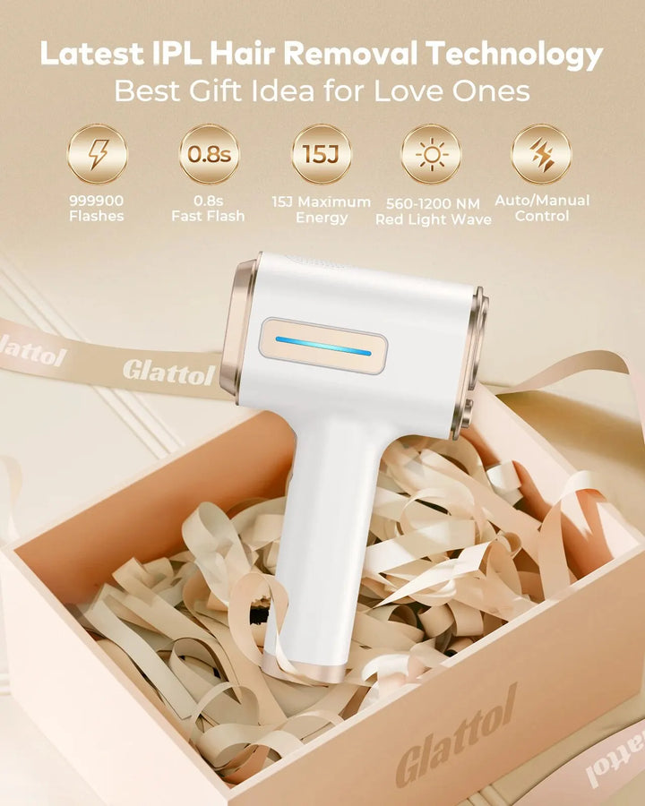 IPL laser hair removal device 