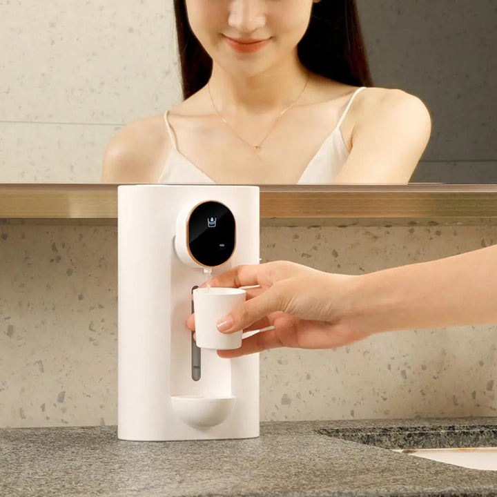 Automatic mouthwash dispenser 