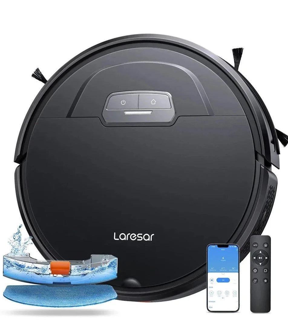 Laresar vol 3 vacuum robot with wiping function 